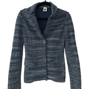 M by Missoni Knit Wool Blend Blazer, Size 38 (US 6)